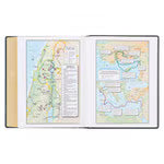 KJV Note Taking Bible Large Print - Faux Leather Hardcover | Iron Gray
