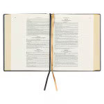 KJV Note Taking Bible Large Print - Faux Leather Hardcover | Iron Gray