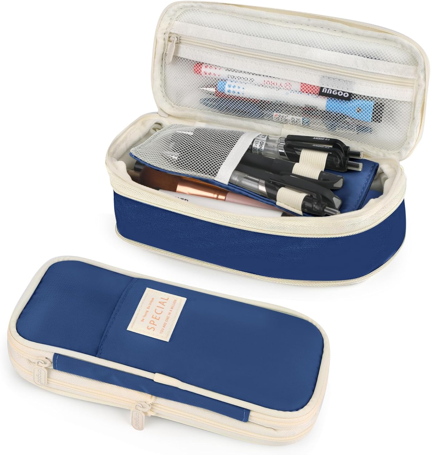 Large Capacity Expandable Pencil Case