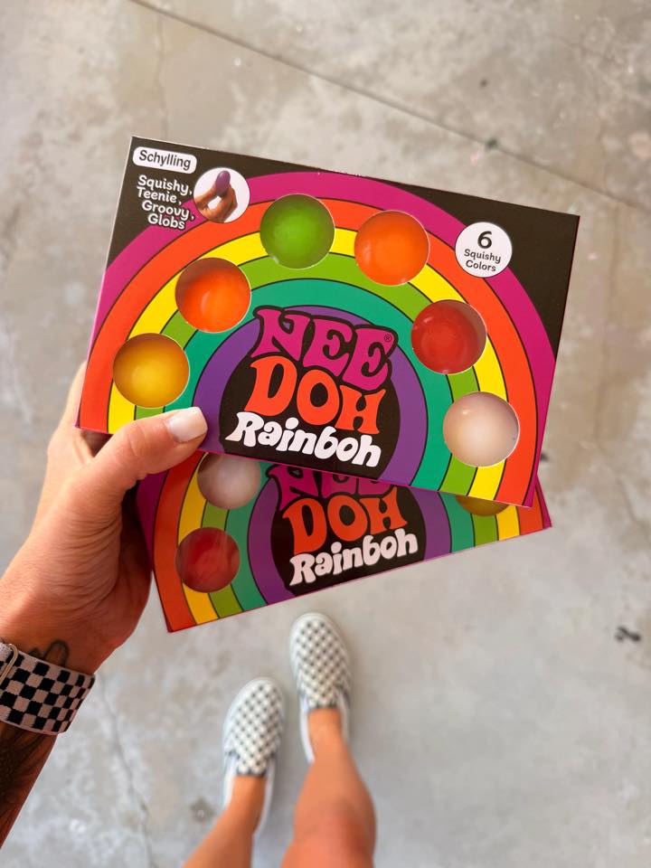 Rainboh Glob Set of 6 Squishy Fidget