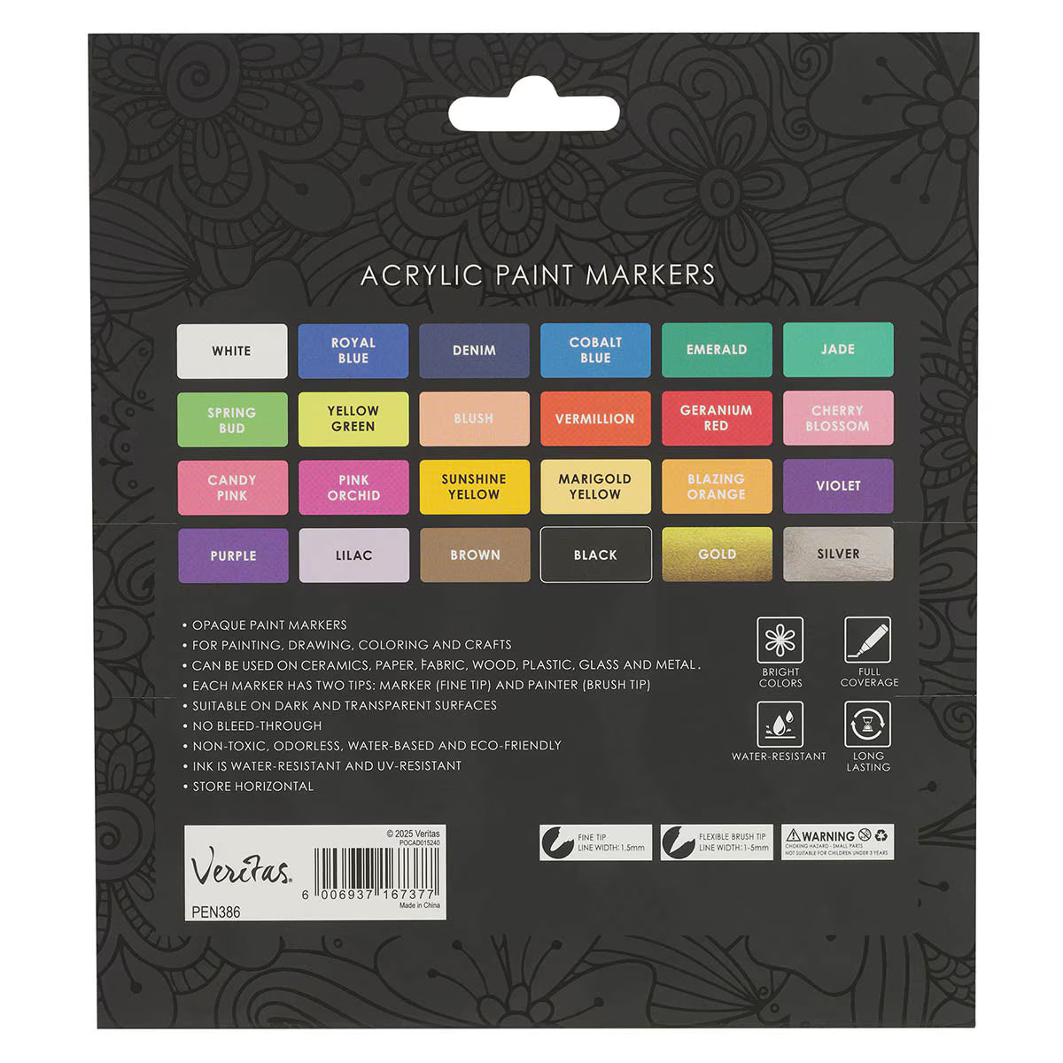 Acrylic Paint Pens 24pc set