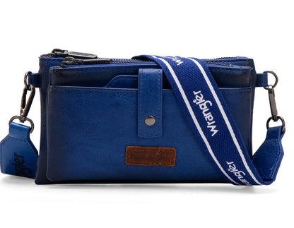 Wrangler Dual Zipper Crossbody Bag