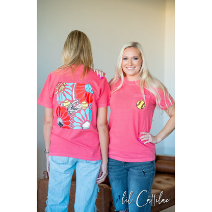 Softball Pocket Tee