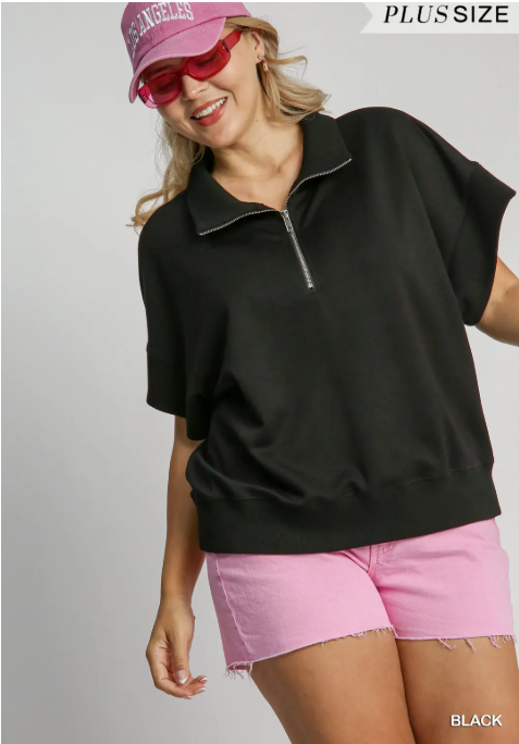Luxeknit Half Zip Sweatshirt