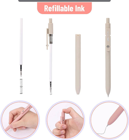 Mr. Pen 8-Pack Pastel Gel Highlighters and Pens