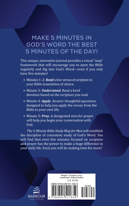 The 5-Minute Bible Study Map for Men