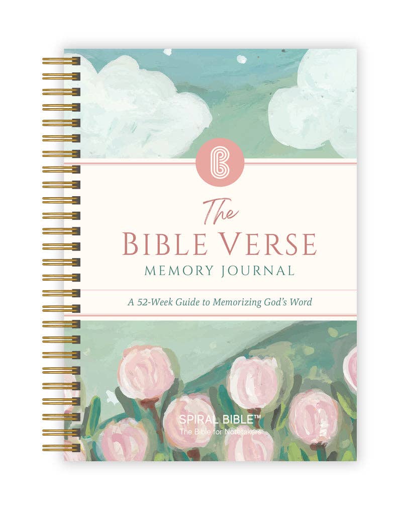 The Bible Verse Memory Journal: A 52-Week Guide to Memorizing God's Word