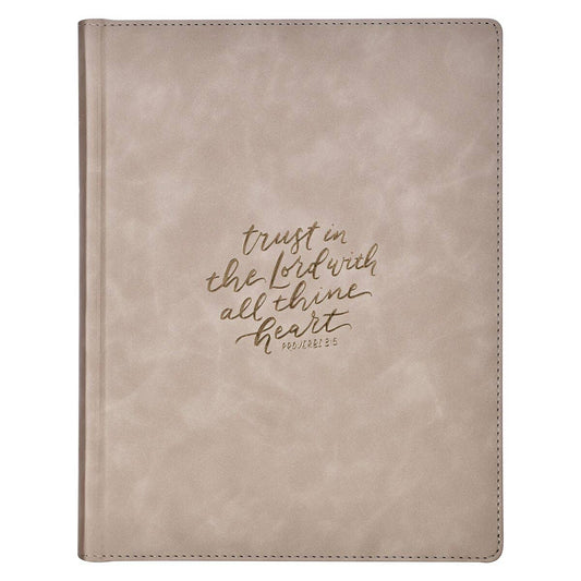 KJV Note-Taking Bible Faux Leather HC Trust the Lord, Prov. 3:5
