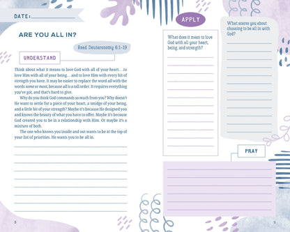 The 5-Minute Bible Study Map for Teen Girls