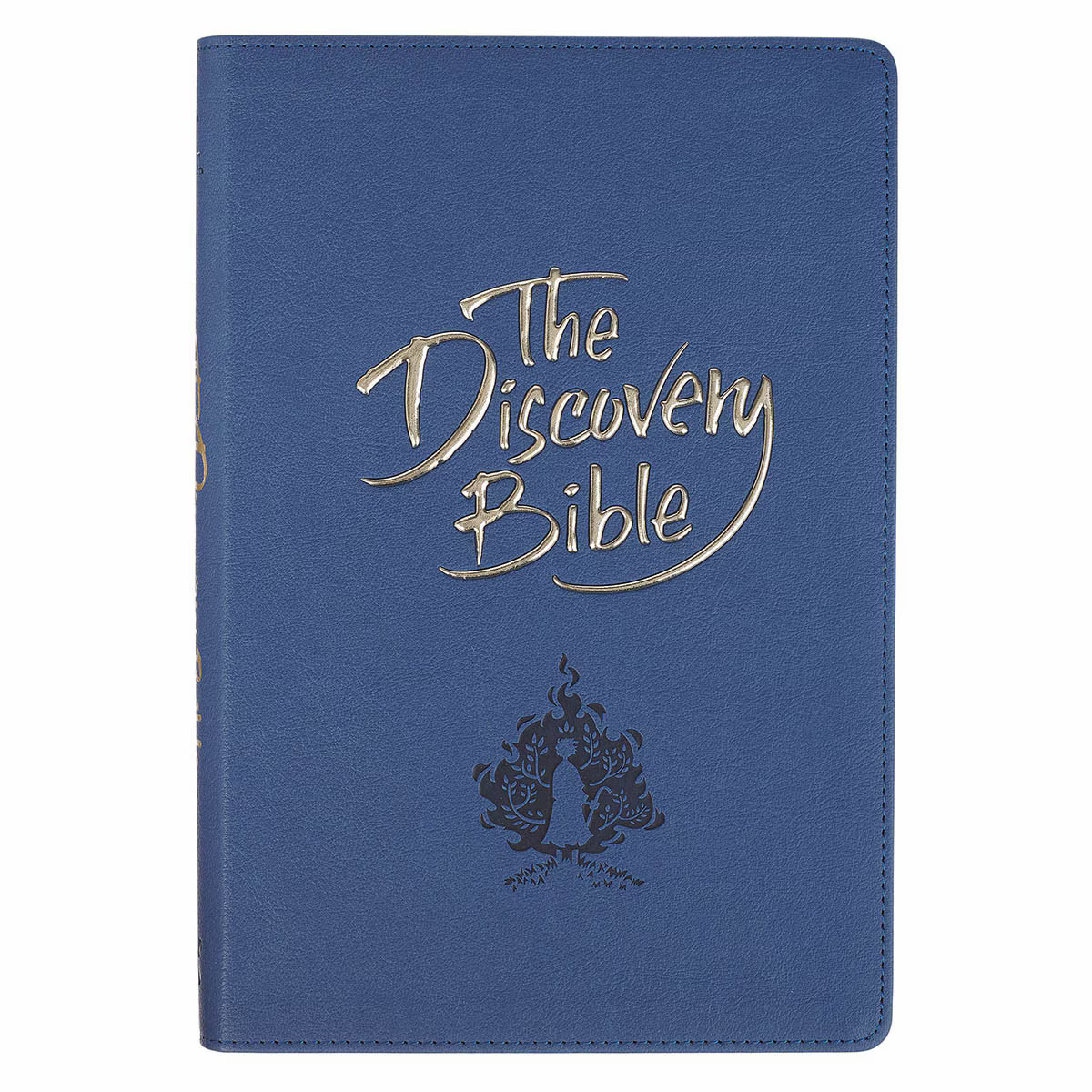 The Discovery Bible Faux Leather Navy