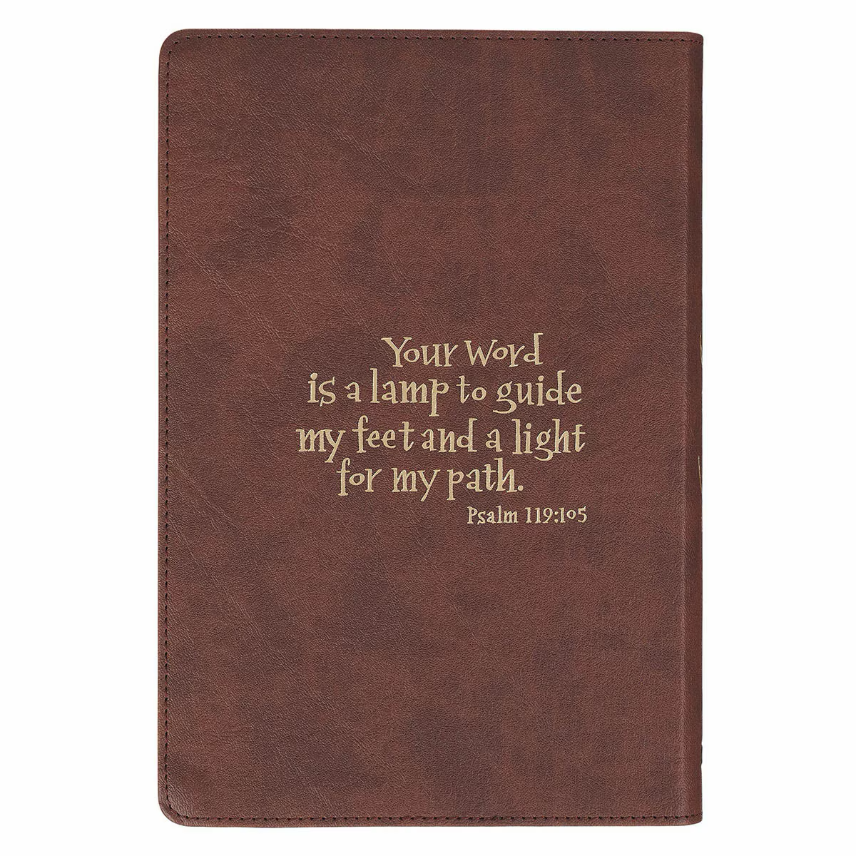 The Discovery Bible Faux Leather Brown