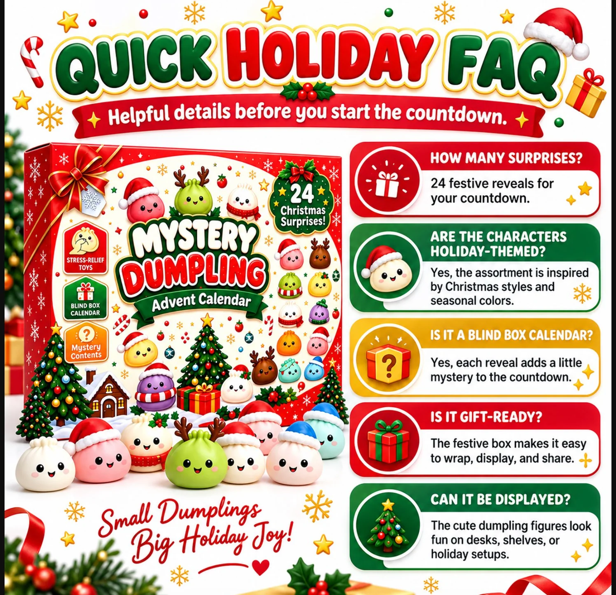Mystery Dumpling Advent Calendar
