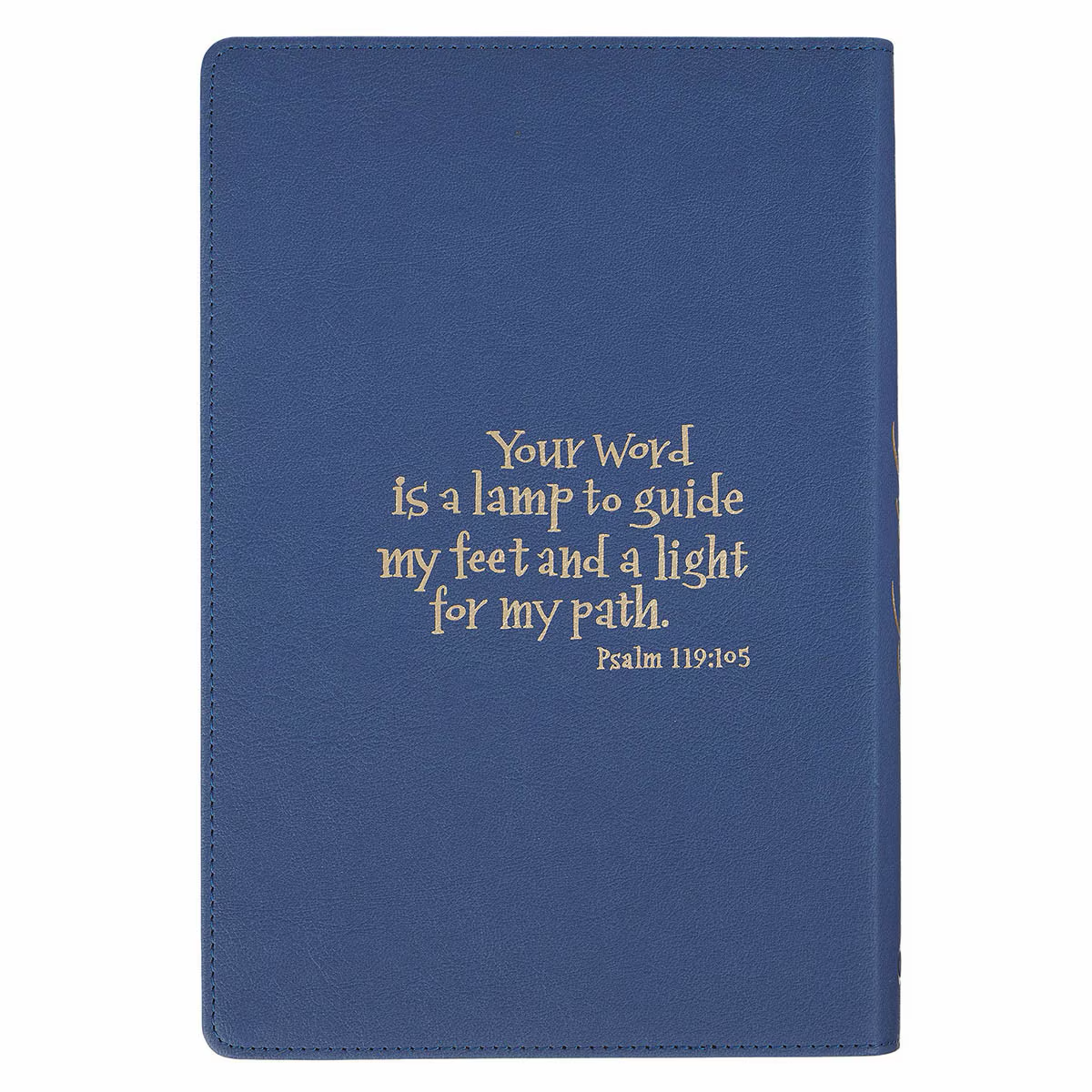 The Discovery Bible Faux Leather Navy